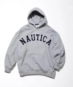 NAUTICA グレー フード付きスウェットのサムネイル