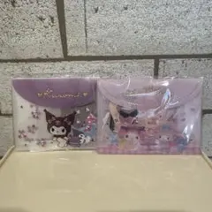 マイメロ　クロミ　シール　ケースセット