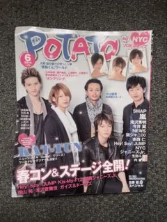 POTATO 2010年6月号 KAT-TUN表紙 抜けなし