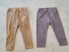 ユニクロBABY80サイズ☆レギンス2点セット