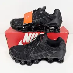 【新品】ナイキ ショックス TL トリプルブラック 30cm レア ブラック　箱