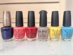 ❸O.P.I ネイルラッカー 6色セット 15mL