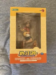 ポケットモンスター　ハルカ　 フィギュア　ポケモン アチャモ　開封品　特典色紙有