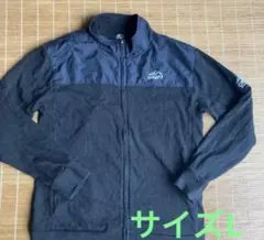 CAMP7 キャンプ7 フルジップジャケット　サイズL ブラック