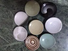陶器　小皿セット　 8枚