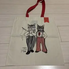 ヒグチユウコ CIRCUS トートバッグ りんごちゃん ジジちゃんのサムネイル