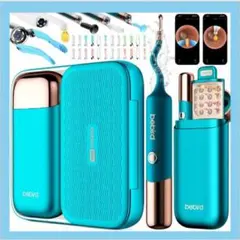 耳かき カメラ付き 極細レンズ 2K高精細 収納ケース付き 耳掃除