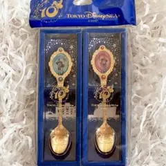 ディズニーシー 10周年 限定 ミッキー ミニー スプーン カトラリー セット