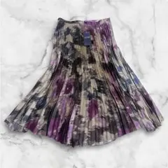 LAUREN RALPH LAUREN プリーツスカート タグ付き　花柄のサムネイル