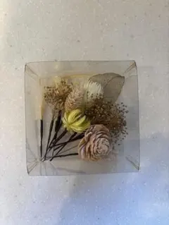 ドライフラワー　髪飾り ヘアアクセサリー