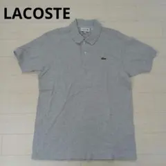 05M963◯ LACOSTE L!VE ビッグロゴ 半袖 ポロシャツ 春夏 M - メルカリ