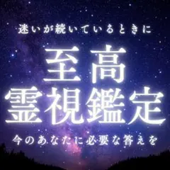 霊視鑑定 恋愛/結婚/復縁/人間関係/仕事/転職/金運/未来/占い/運命