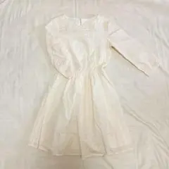 花柄コットンワンピース　ナチュラルビューティーベーシック　NBB