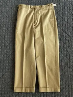 BEAMS PLUS コットンツイル ワイドトラウザーズ Mサイズ