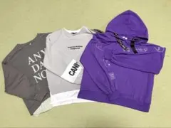 女の子150〜　トレーナーなど　まとめ売り3点