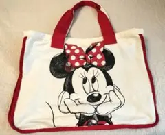 ディズニーストア ミニーマウス キャンバスバッグビック