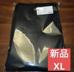 新品 GU ジーユー チノバレルレッグタックパンツ ブラック XL LL 黒