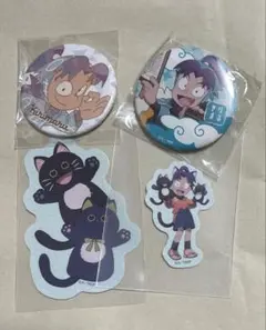 忍たま乱太郎 摂津のきり丸 缶バッジ タワレコ ナンジャタウン ステッカー