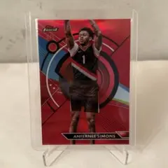 topps Finest ANFERNEE SIMONS レッドパラレル 5/5