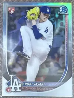 佐々木朗希　2025 Bowman Chrome Red RC Topps