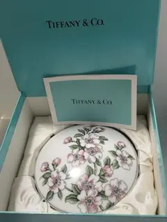 ✨️未使用✨️TIFFANY マンハッタンブルー ボンボニエール 小物入れ ✨️未使用✨️TIFFANY マンハッタンブルー ボンボニエール 小物入れ