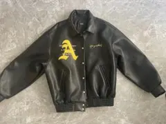 a few good kids レザージャケット スタジャン ブラックのサムネイル