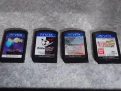 PS Vita ソフト 4本セット　ジャケット無し