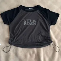 半袖　夏服　Tシャツ　グレー　ブラック　ハニーズ