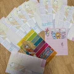 昭和レトロ✖︎水森亜土メモ10枚