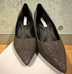 【限定商品】チャールズアンドキース グリッターパンプス オケージョン 結婚式