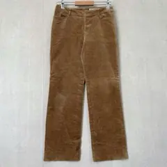 ギャルリーヴィー コーデュロイパンツ ストレッチ ブラウン 秋冬 レディース