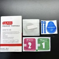 腕時計用円形ガラスフィルム 直径28㍉