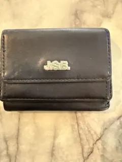 J.S.B. 三つ折り財布 ブラック