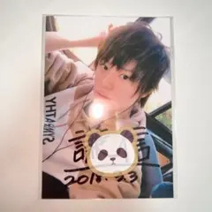 上村謙信　KENSHIN さとり少年団 サイン 生写真　1