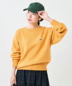 TOWN CRAFT * FREAKS'STORE FOX ニット　イエロー