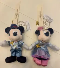 FS ファンタジースプリングス　ミキミニ　ぬいば　ぬいぐるみバッジ