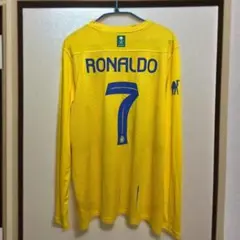 23-24 リヤド勝利 アル・ナスル 7 長袖 シャツ RONALDO