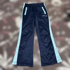 HEAD ネイビーと水色のジャージパンツ １３０
