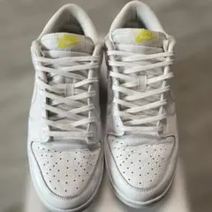 Nike WMNS Dunk Low WHITE/Yellow 29cm