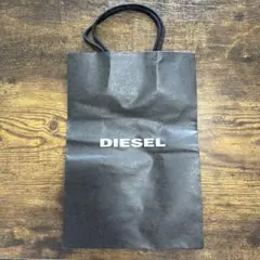 DIESEL 黒 紙袋