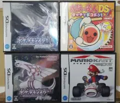 ポケットモンスターダイヤモンド　パール他　DSソフト4本セット