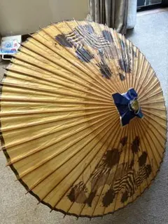 日傘　国産奈良麻　部品、木・竹・革あしらい 日傘 国産奈良麻 部品、木・竹・革あしらい | Mercari