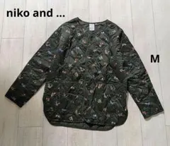 niko and ... ケイタマルヤマ キルティングジャケット 花柄 М
