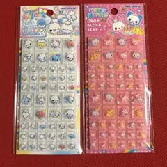あわわちゃん ハッピーマーチ ドロップブロックシール ２枚セット 未開封