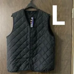 年末お値下げ裏ベロア暖ベストL黒