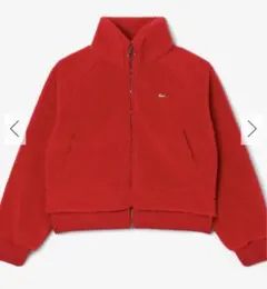 Lacoste 赤 フリースジャケット