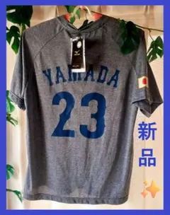 新品タグ付き✨WBC 山田哲人Tシャツ背番号23【未使用スクラッチ付き!!】のサムネイル