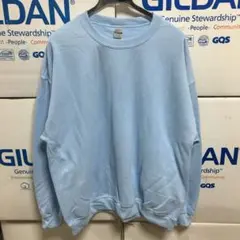 GILDANギルダン☆トレーナー☆ライトブルー☆水色☆Mサイズ