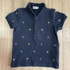 ダブルビー　ポロシャツ　ブラック　80㎝　ミキハウス　Tシャツ