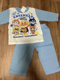 新品未使用　アンパンマン ベビーパジャマ セット　バイキンマン　80cm